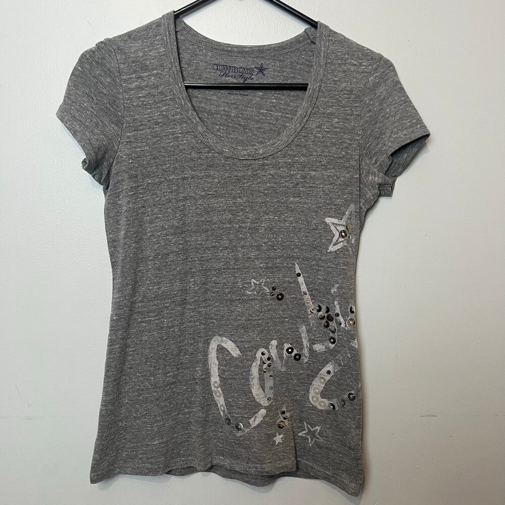 NFL Dallas Cowboys Women's T-shirt Medium grey